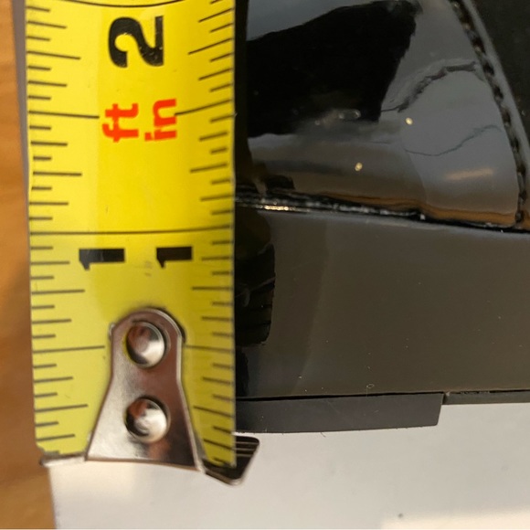 Life Stride Soft System wedge heel patent velvet slip on 8 W Spritz vintage NEW - Picture 8 of 10